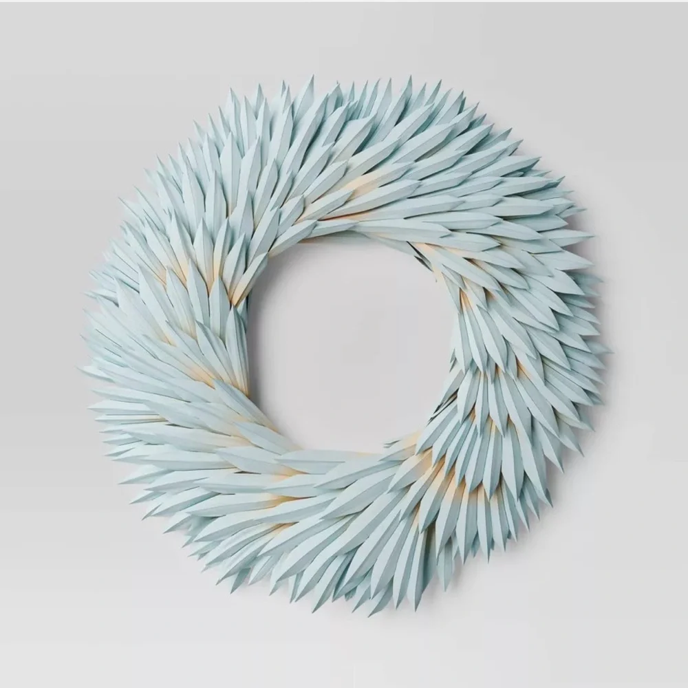 NWT Threshold Preserved Palm Wreath